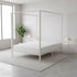 4 Four Poster Queen Bed Frame