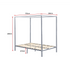 4 Four Poster Queen Bed Frame