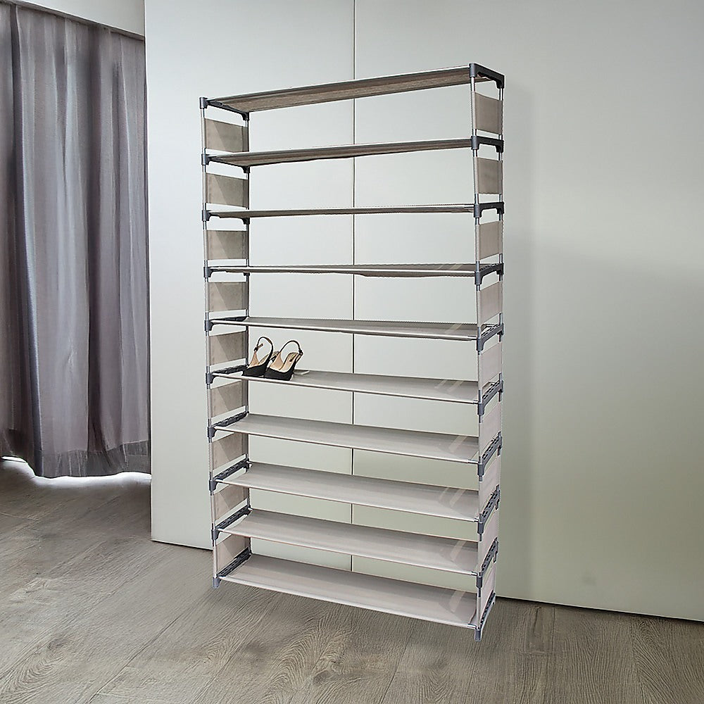 50 Pairs 10 Tiers Shoe Rack