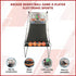 Arcade Basketball Game 2-Player Electronic Sports, LED Scoring System Set