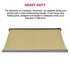 5.0m x 3.0m Retractable Folding Arm Awning Heavy Duty Full Cassette Motorised