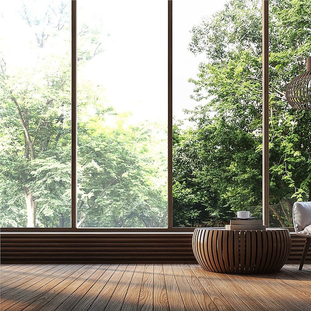 One Way Mirror Window Tint Film Silver Privacy Heat Glare Control 24ft x 2ft