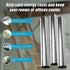 One Way Mirror Window Tint Film Silver Privacy Heat Glare Control 24ft x 2ft