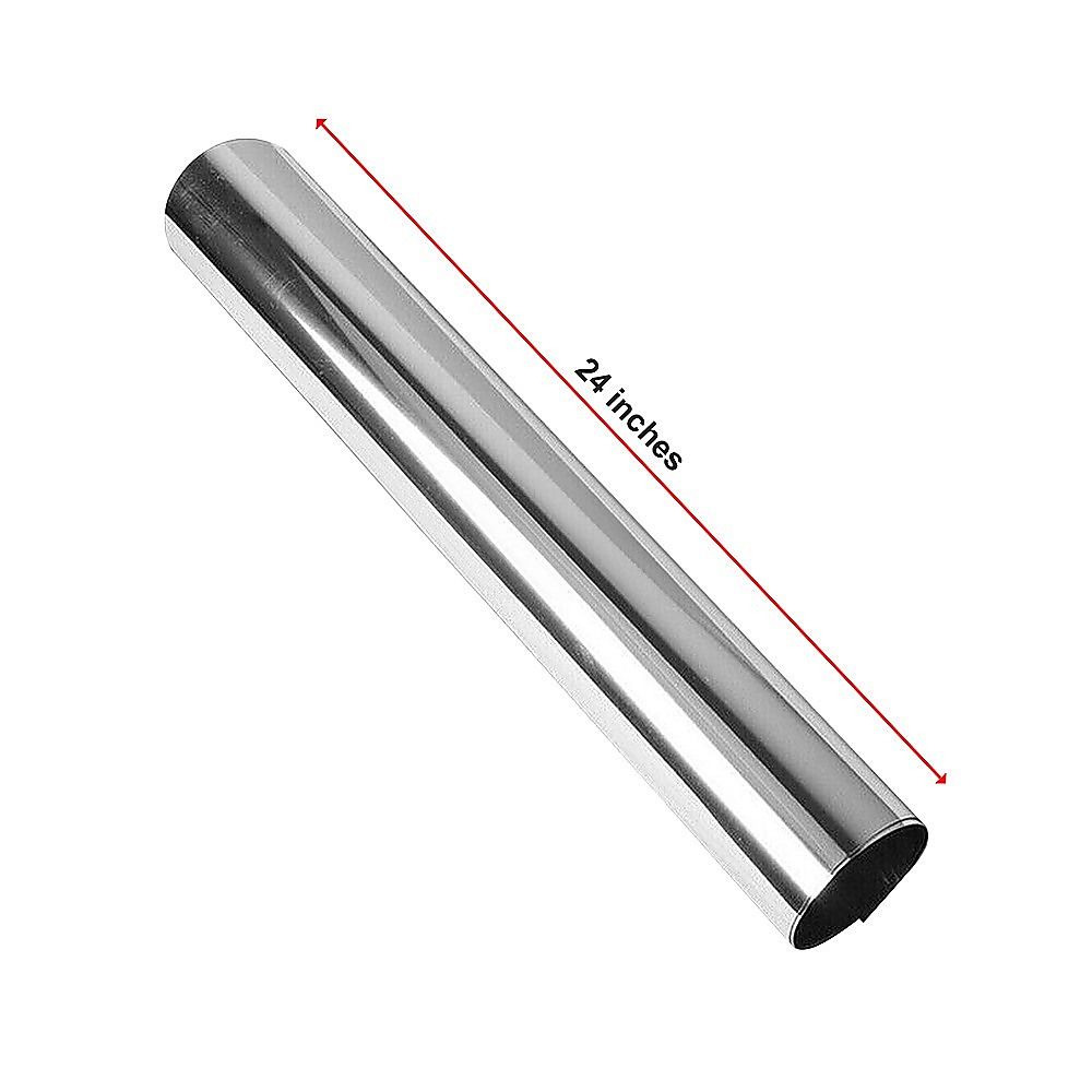 One Way Mirror Window Tint Film Silver Privacy Heat Glare Control 24ft x 2ft