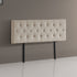 Linen Fabric Double Bed Deluxe Headboard Bedhead - Beige