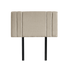Linen Fabric Single Bed Deluxe Headboard Bedhead - Beige