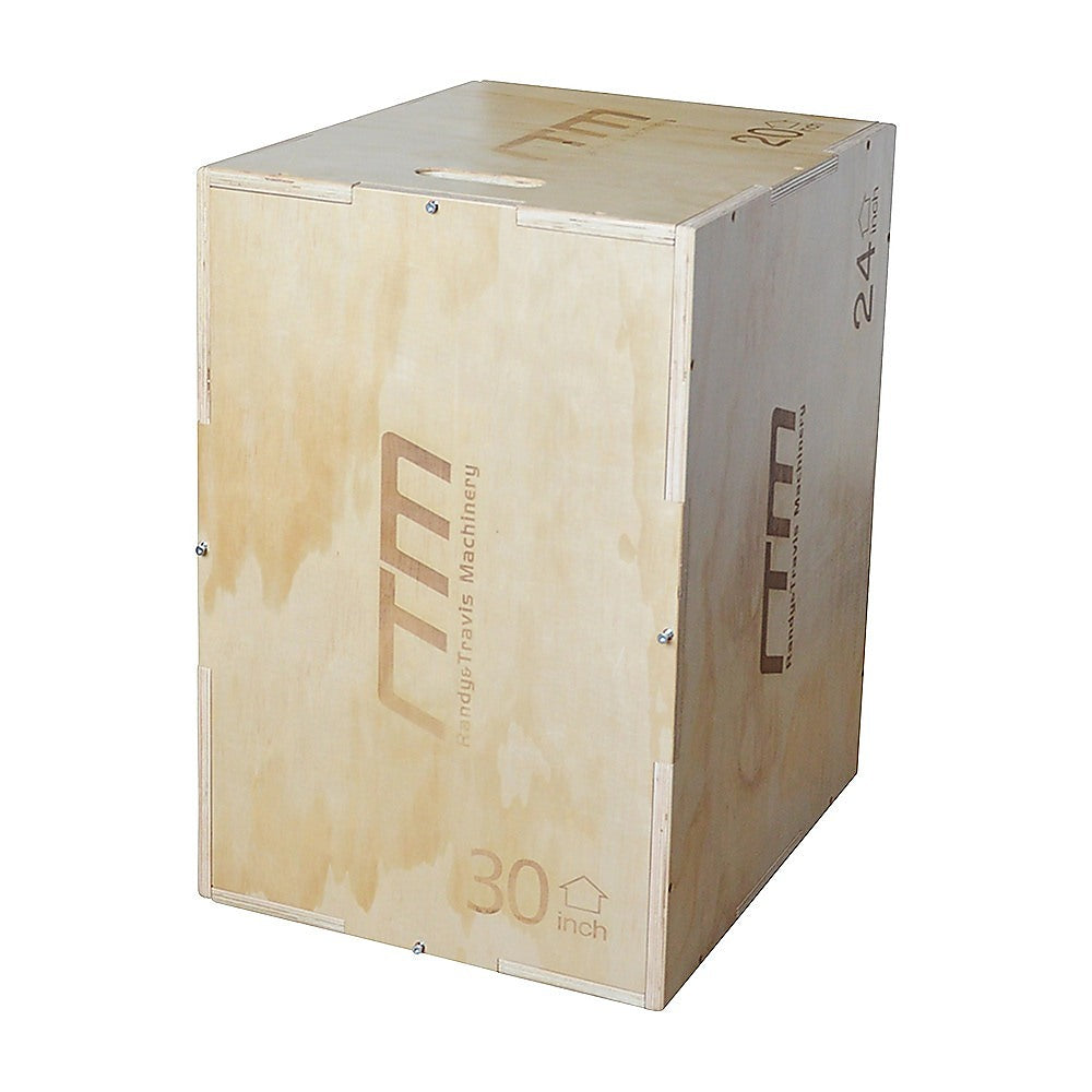 3 IN 1 Wood Plyo Games Plyometric Jump Box