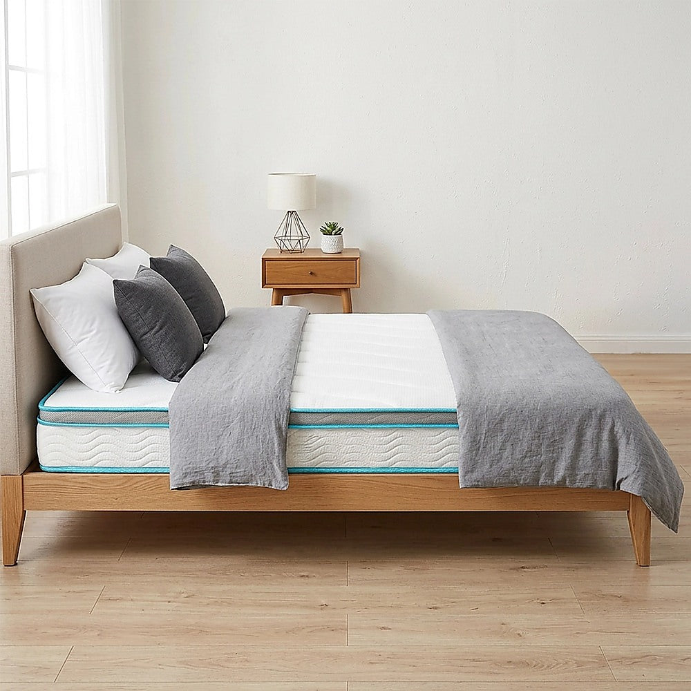 King 20cm Hybrid Mattress – Memory Foam and Innerspring Support