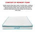 Queen 20cm Hybrid Mattress – Memory Foam and Innerspring Support