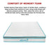 Double 20cm Hybrid Mattress – Memory Foam and Innerspring Support