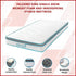 King Single 20cm Hybrid Mattress – Memory Foam and Innerspring Support