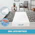 Single 25cm Gel Memory Foam Mattress – Dual-Layered Comfort with CertiPUR-US® Certified Foam