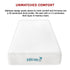 Single 25cm Gel Memory Foam Mattress – Dual-Layered Comfort with CertiPUR-US® Certified Foam