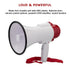 Audio Megaphone 25Watt Bull Horn with Siren
