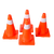 4pcs 45cm Road Traffic Cones Reflective Overlap Parking Emergency Safety Cone