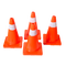 4pcs 45cm Road Traffic Cones Reflective Overlap Parking Emergency Safety Cone