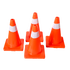 4pcs 45cm Road Traffic Cones Reflective Overlap Parking Emergency Safety Cone