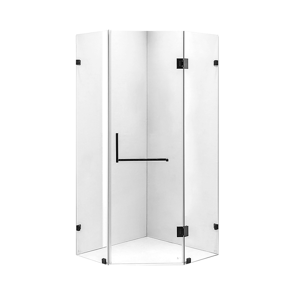 900 x 900mm Frameless 10mm Glass Shower Screen