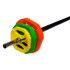 20kg Standard Rubber Coloured Barbell