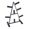 Olympic Weight Plate Storage Rack 250kg Capacity