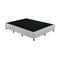 Palermo Queen Ensemble Bed Base Platinum Light Grey Linen Fabric