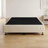 Palermo Queen Ensemble Bed Base Platinum Natural Sand Linen Fabric