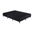 Palermo King Single Ensemble Bed Base Midnight Black Linen Fabric