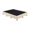 Palermo King Single Ensemble Bed Base Platinum Natural Sand Linen Fabric