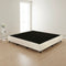 Palermo King Ensemble Bed Base Platinum Natural Sand Linen Fabric