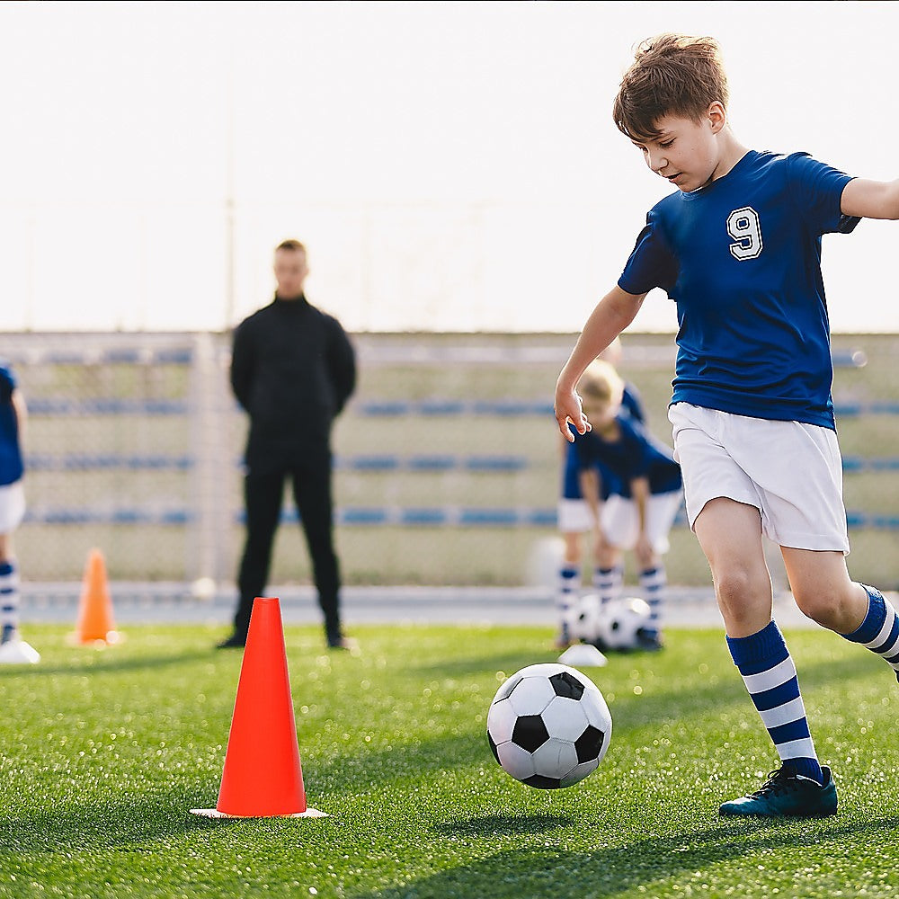 230mm Training Cones Set Witches Hat Football Soccer Rug Traffic