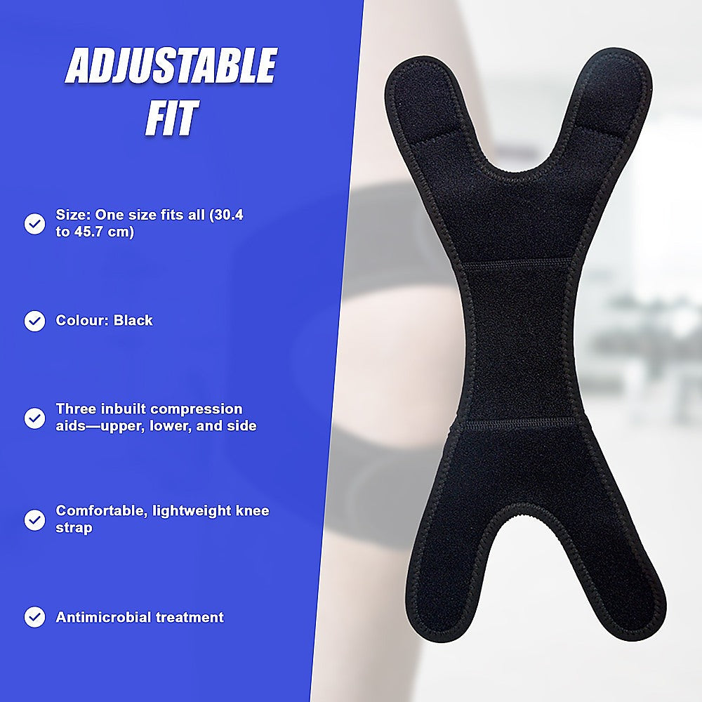 Patella Knee Brace Strap – Adjustable Sports Support