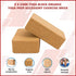 2 x Cork Yoga Block Organic Yoga Prop Accessory Exercise Brick