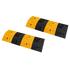 Pair of 1m Long 60T Load Rubber Speed Bump Hump Modular Speed Humps Road Hump