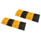 Pair of 1m Long 60T Load Rubber Speed Bump Hump Modular Speed Humps Road Hump