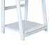 5 Tier Wooden Ladder Shelf Stand Storage Book Shelves Shelving Display Rack