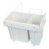 Pull Out Bin Kitchen Double Dual Slide Garbage Rubbish Waste 10L+20L