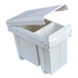 Pull Out Bin Kitchen Double Dual Slide Garbage Rubbish Waste 10L+20L