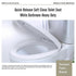 Quick Release Soft Close Toilet Seat White Bathroom Heavy Duty