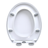 Quick Release Soft Close Toilet Seat White Bathroom Heavy Duty