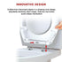 Quick Release Soft Close Toilet Seat White Bathroom Heavy Duty