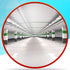 60cm Convex Traffic Safety Mirror Wide Angle for Driveway, Car Park & Security
