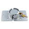 Van Door Lock With Brackets - Heavy Duty Security Vehicle Hasp Padlock