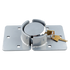 Van Door Lock With Brackets - Heavy Duty Security Vehicle Hasp Padlock