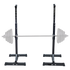 Adjustable Squat Rack Pair Steel Barbell Bench Press Stands Gym Home