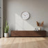Modern Rose Gold Wall Clock – Silent Non-Ticking Quartz Battery Operated Design