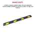 180cm Heavy Duty Rubber Curb Parking Guide Wheel Driveway Stopper Reflective Yellow