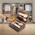 4 Watch Box Display Travel Case PU Leather