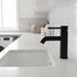 Solid Brass Bathroom Basin Mixer Tap, WELS 5-Star, Matte Black