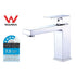 Basin Mixer Tap Chrome Solid Brass Ultramodern Bathroom Kitchen WELS 4 Star