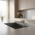 Angled Neck Kitchen Mixer Tap in Chrome, WELS 4-Star Rated